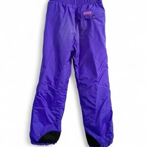 Vintage 90s Columbia Snow Pants Womens Neon Purple Ski Snowboard Outdoors